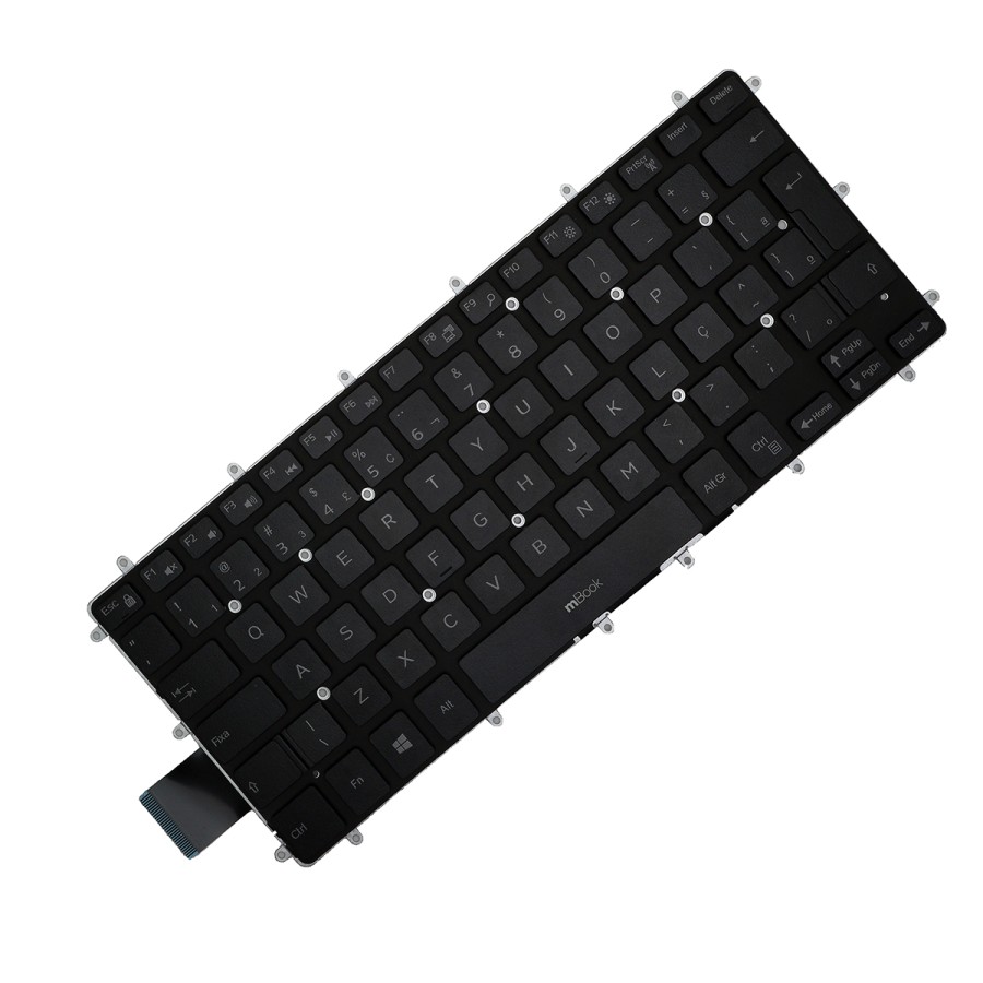 Teclado pra Dell Inspiron i15-7580-A40S BR Sem LED