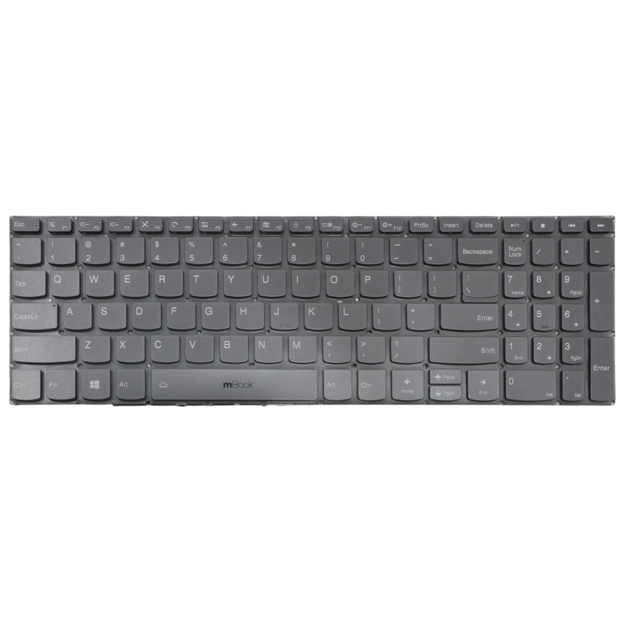 Teclado para notebook Lenovo V17-iil Com Led