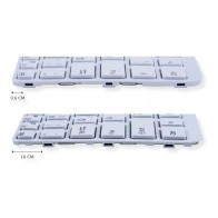 Teclado Sony Vaio SVE141P13L SVE141R11L Branco Com Frame Teclado Sony Vaio SVE141P13L SVE141R11L Branco Com Frame
