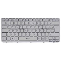 Teclado Sony Vaio SVE141P13L SVE141R11L Branco Com Frame Teclado Sony Vaio SVE141P13L SVE141R11L Branco Com Frame