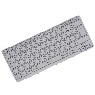 Teclado Sony Vaio SVE1411DFXB SVE14132CXP Branco Com Frame Teclado Sony Vaio SVE1411DFXB SVE14132CXP Branco Com Frame