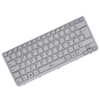 Teclado Sony Vaio SVE141L11U SVE1413RCXW Branco Com Frame Teclado Sony Vaio SVE141L11U SVE1413RCXW Branco Com Frame