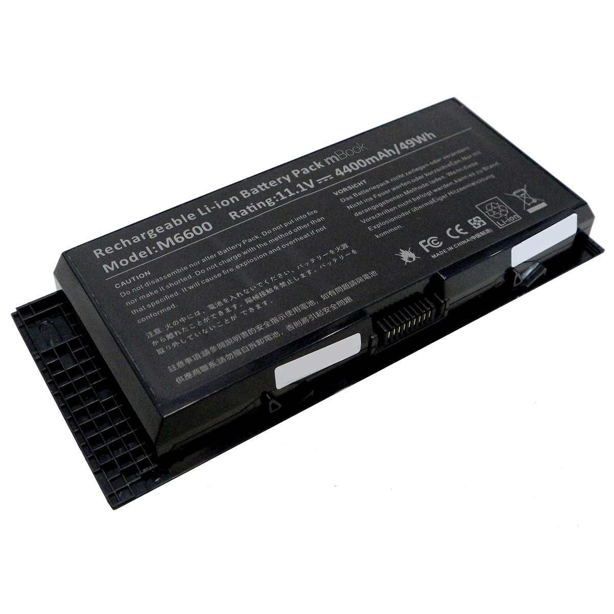 Bateria para Dell M6700 KJ321 97KRM 4400mAh