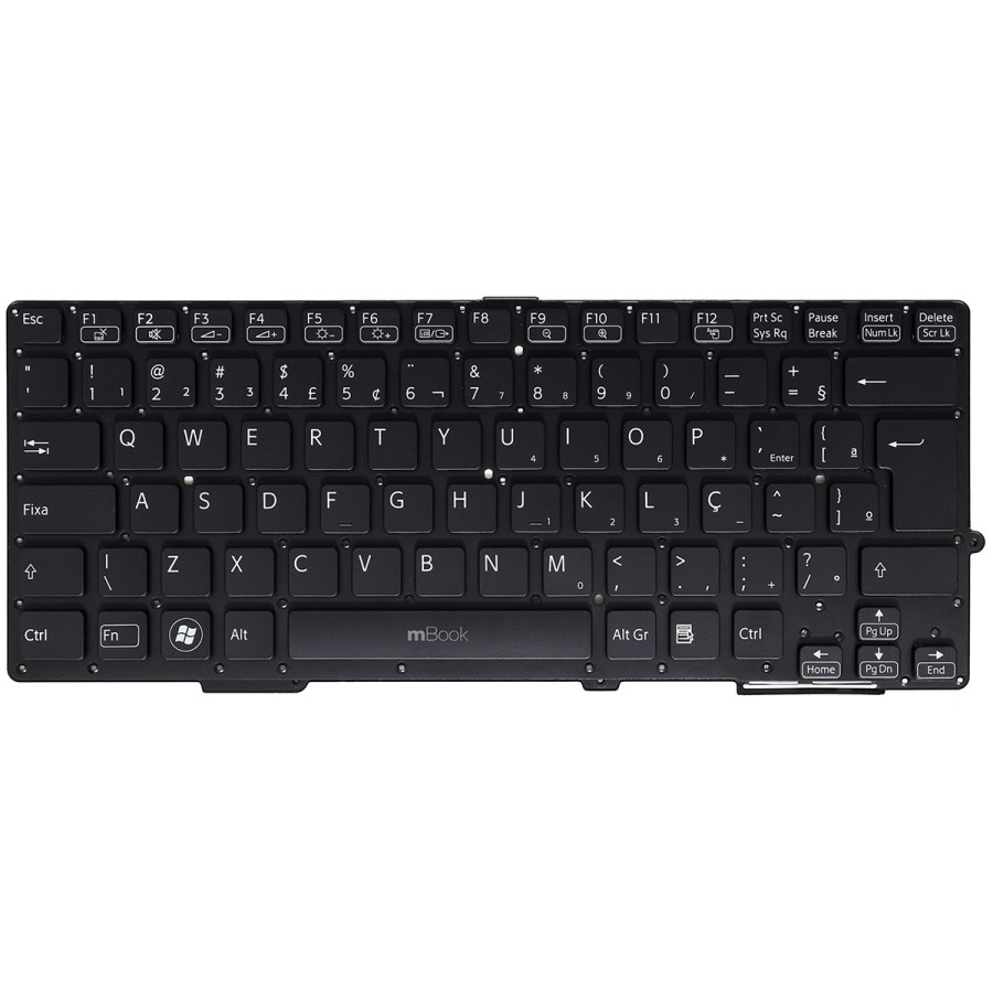 Teclado Para Sony Vaio Svs13a35pg Svs13a1ggx Svs13a290x, 