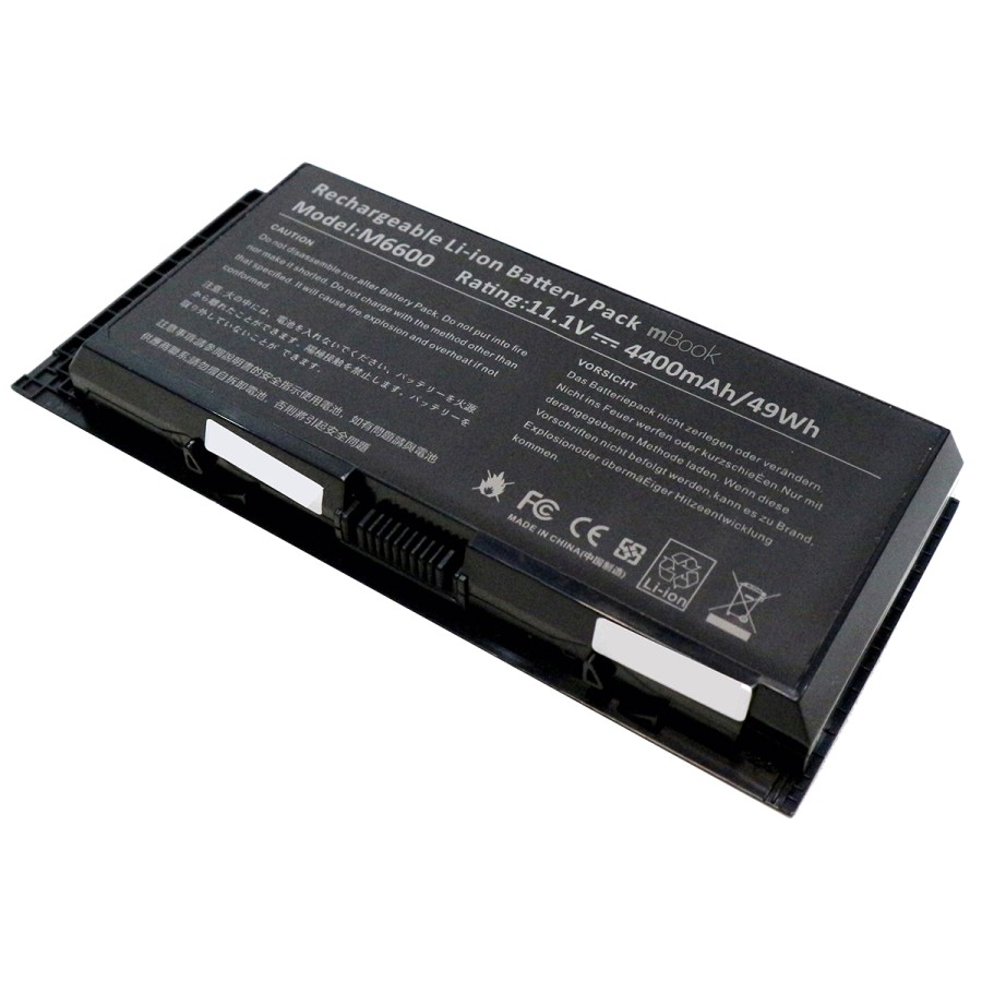 Bateria para Dell M6700 KJ321 97KRM 4400mAh