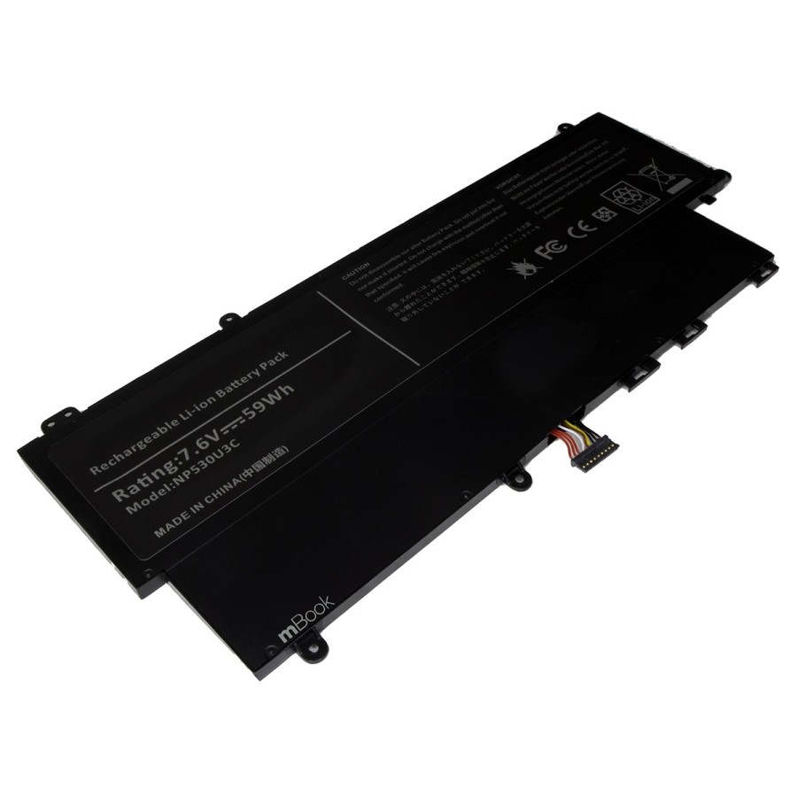 Bateria para Samsung NP530U3B-AD1BR 530U3C-A0E 530U3C-A0, 