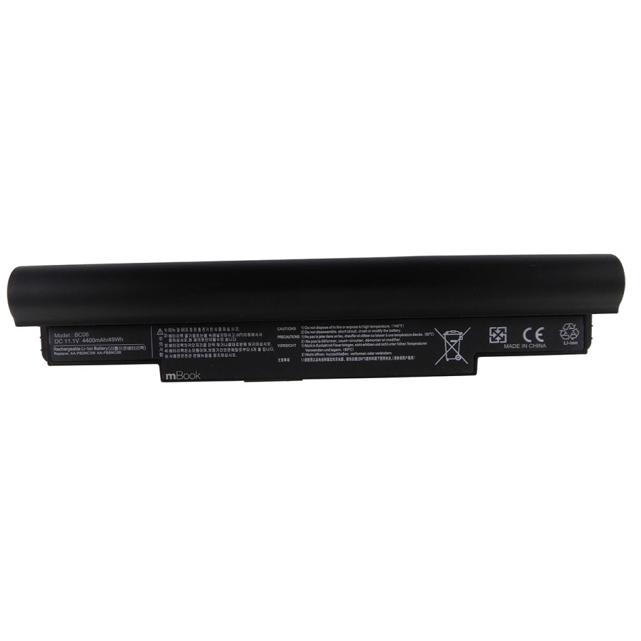Bateria para Samsung N110 N120 N130 N140 N270b N510 Nc10, 