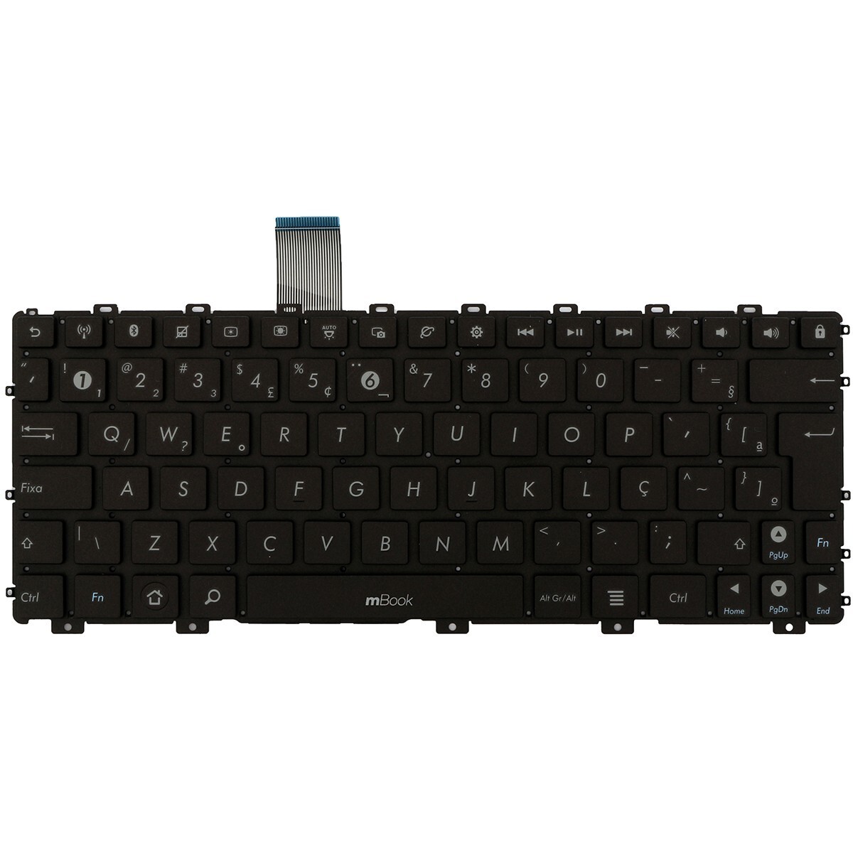 Teclado para Asus Eeepc Transformer Tf101 Abnt Ç, 