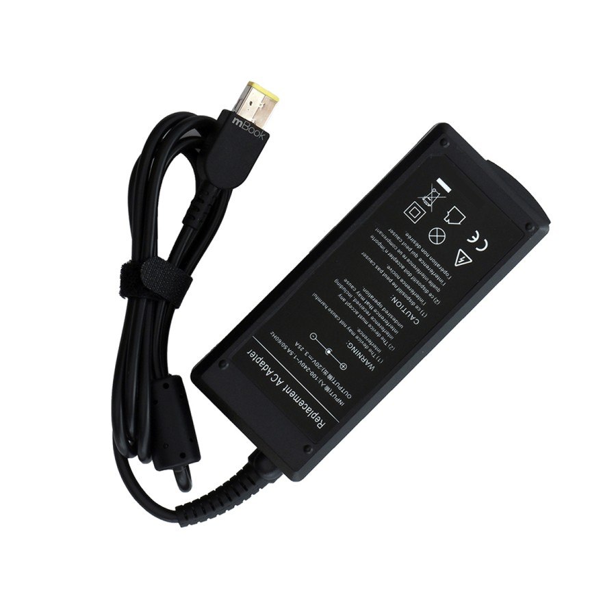 Fonte Carregador Plug Retangular para Lenovo G400s X240 Novo