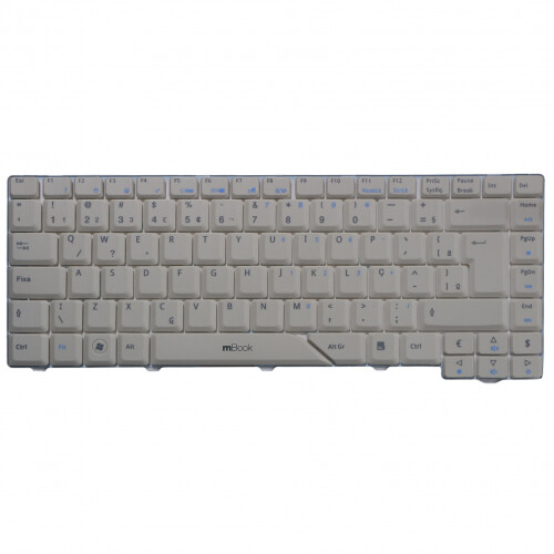Teclado para notebook Acer Aspire 4920 Branco BR, 