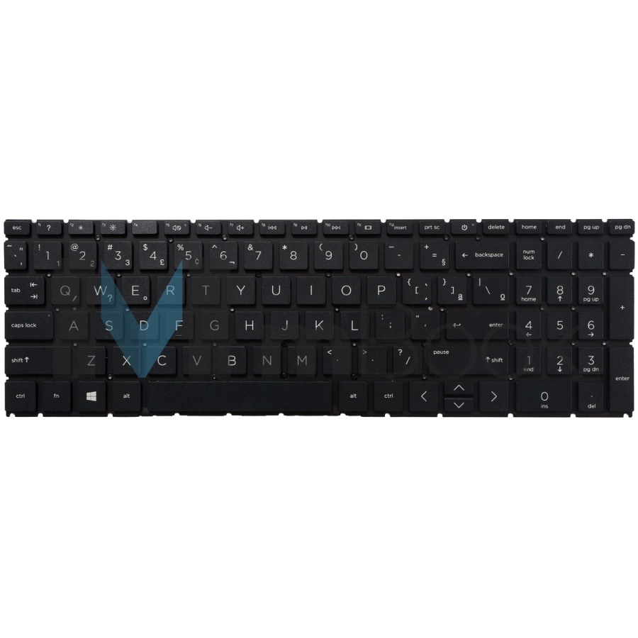 Teclado para notebook HP 17-CP0000 Series Layout US, 