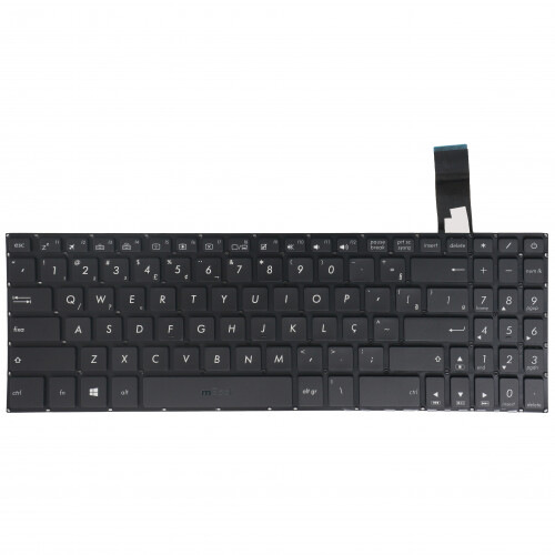 Teclado para notebook Asus K570Z Series BR com LED, 