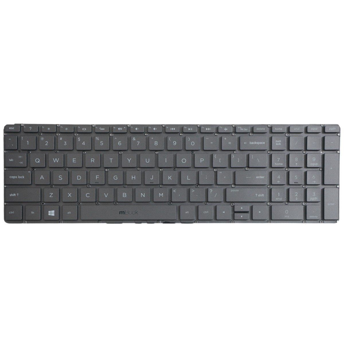 Teclado mBook para HP Spectre 15-ch008ca Layout US, 