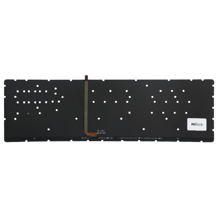 Teclado para Sony VAIO SVF14A14CXS Layout PO com Leds, 