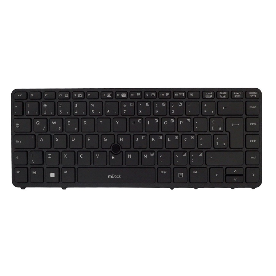 Teclado Para HP Elitebook 750 G1, 750 G2 BR com LED, 