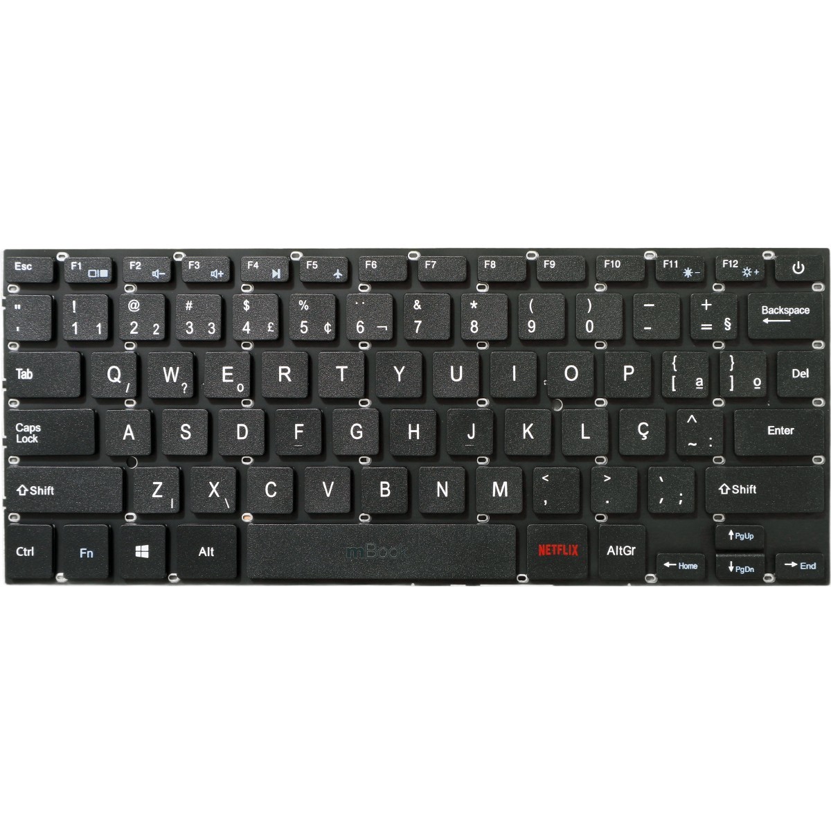 Teclado Para Multilaser Legacy Pc131 Wifi F5, 