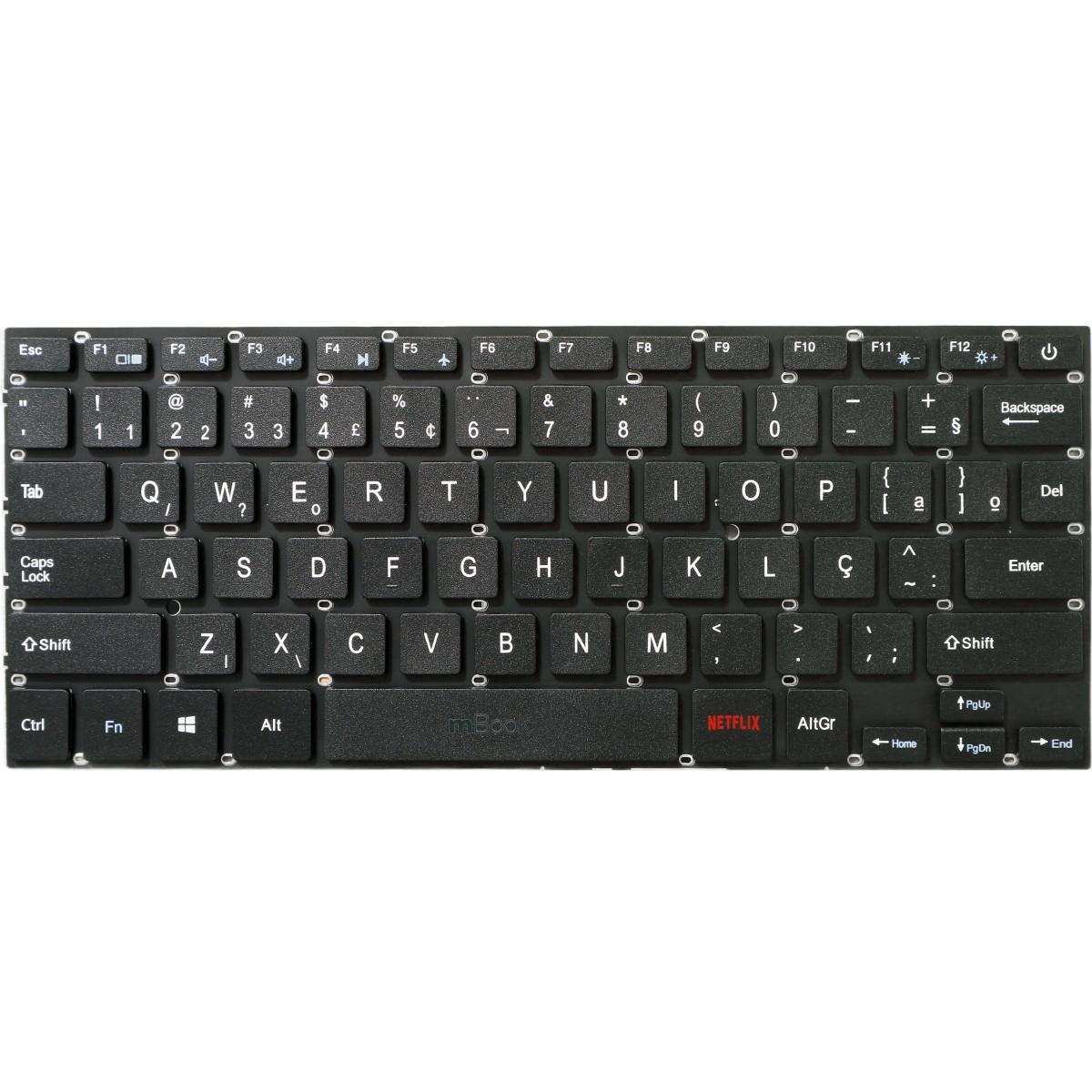 Teclado Para Multilaser Legacy Pc131 Wifi F5, 