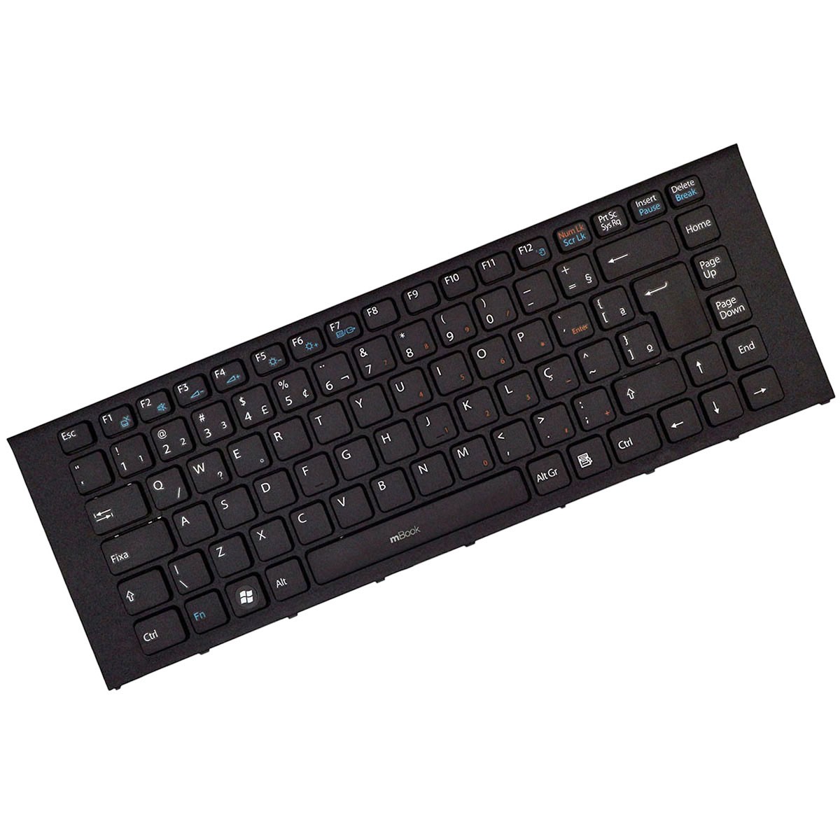Teclado Sony Vaio Pcg-61311l Vpc-ea2vfx/w Preto C Frame