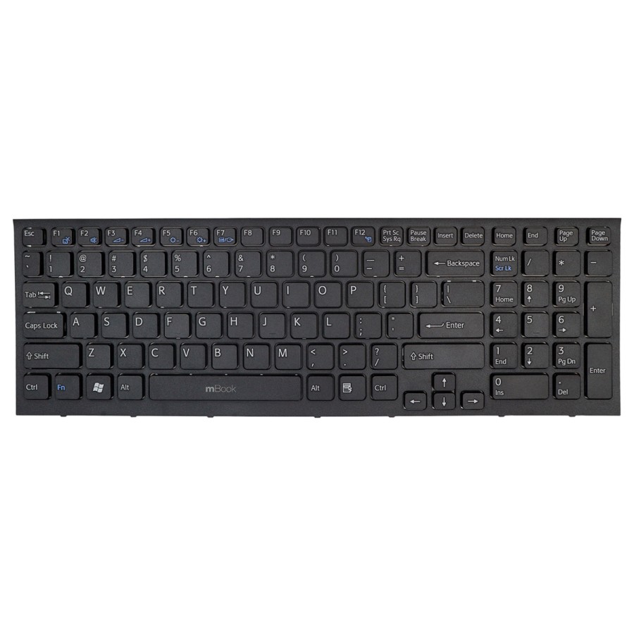 Teclado para Sony vaio VPCEB3B4E VPCEB2M1E Preto