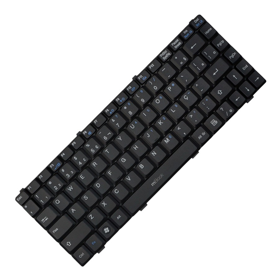 Teclado Itautec W7630 W7635 W7645 W7650 N8610 Abnt2 Br Com Ç