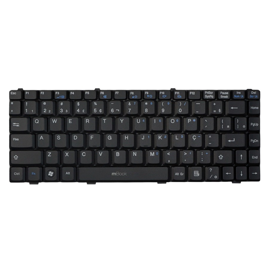 Teclado Itautec W7630 W7635 W7645 W7650 N8610 Abnt2 Br Com Ç
