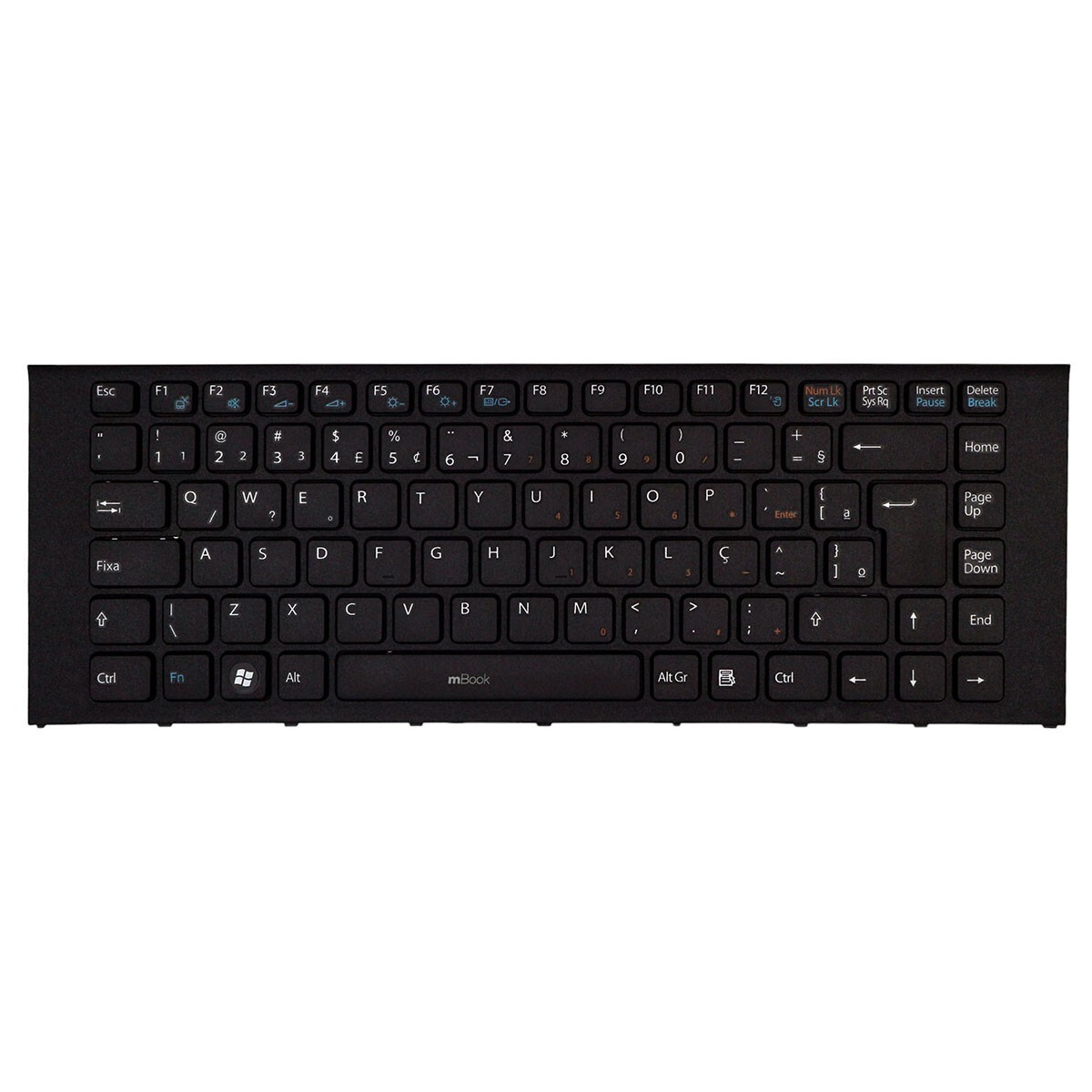 Teclado Sony Vaio Vpc-ea2gfx/b Vpc-ea2hfx Preto C Frame, 