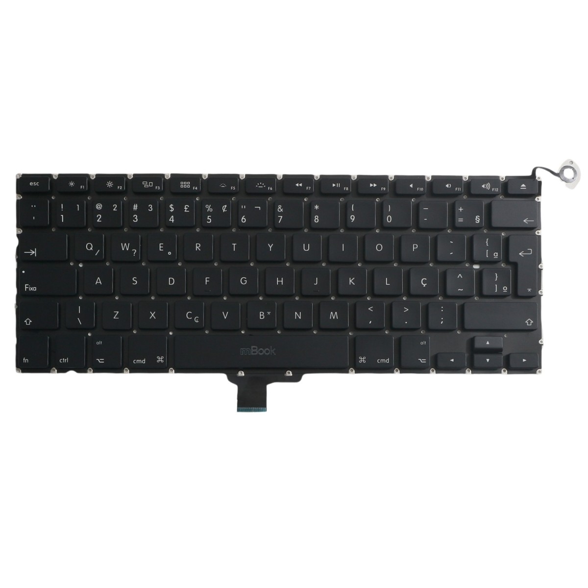 Teclado Macbook Pro A1278 Abnt BR Ç, 