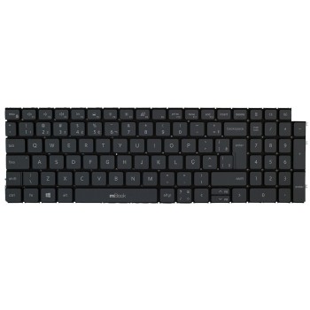 Teclado para Dell P112f Cinza Com Led, 
