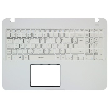 Teclado com palmrest para Samsung 9z.narsn.13b Branco, 
