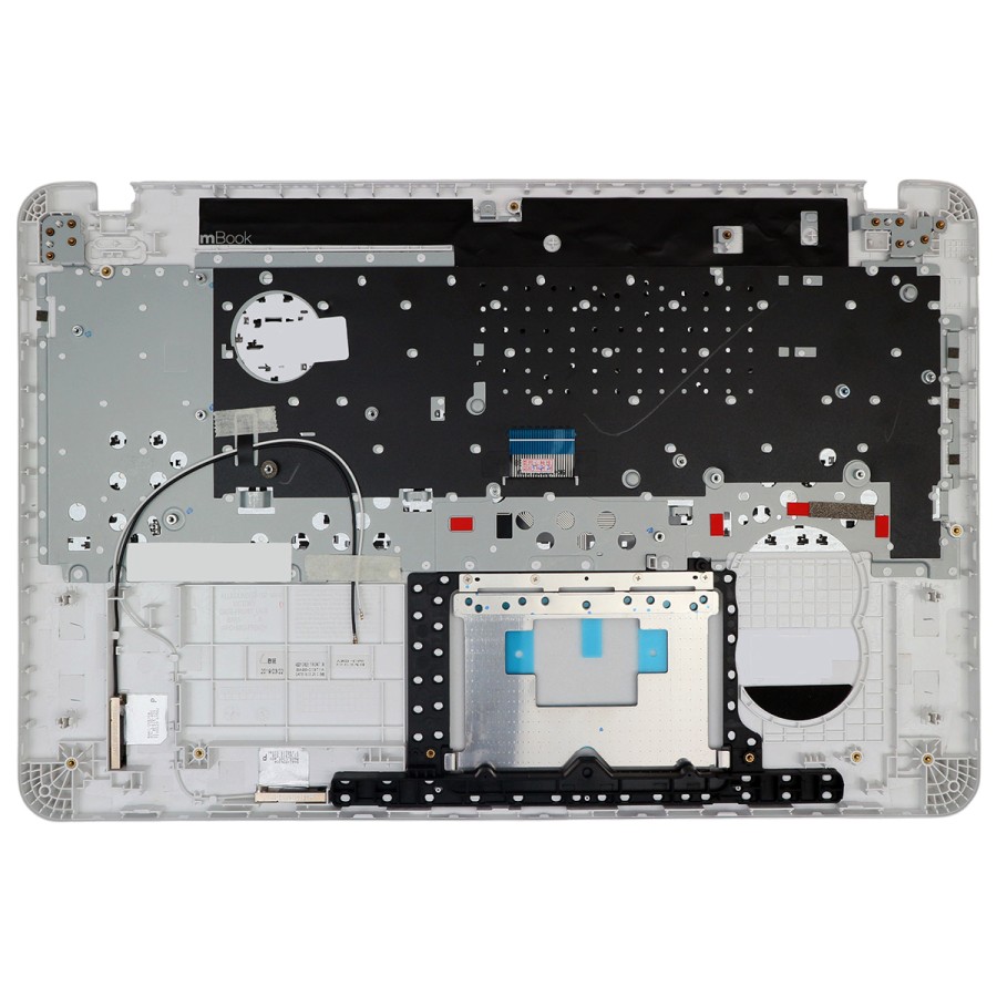 Teclado Palmrest para Samsung Expert NP350XBE-XD1BR Branco, 