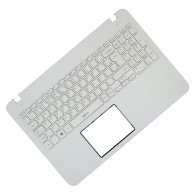 Teclado Palmrest para Samsung NP350XBE-KDABR Branco, Teclado Palmrest para Samsung NP350XBE-KDABR Branco,