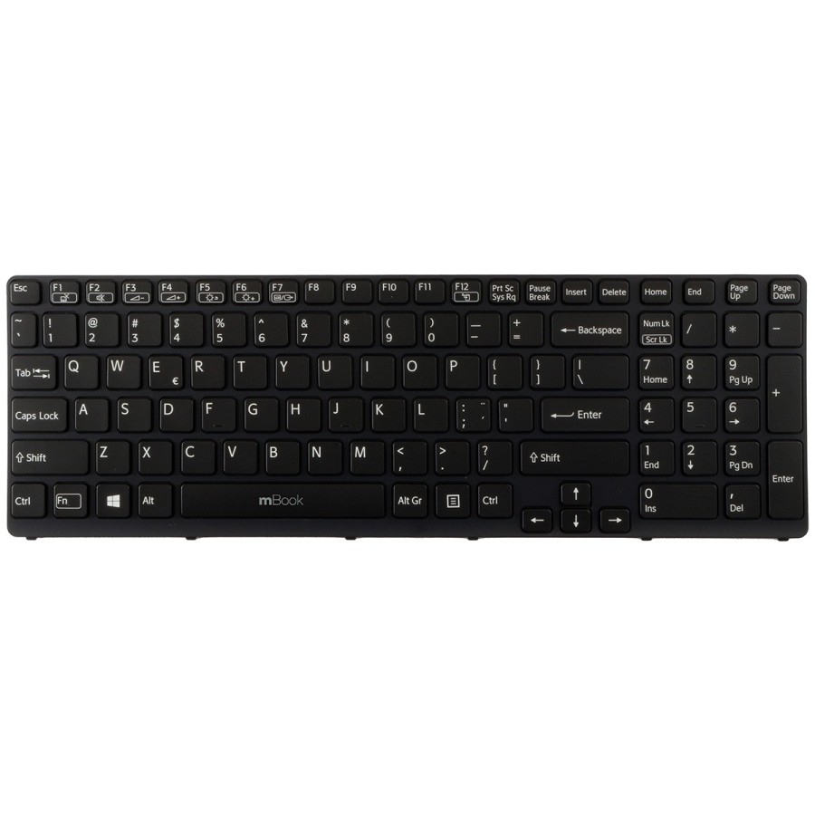 Teclado para Sony Vaio compatível com PN 90.4xw07.s1a, 