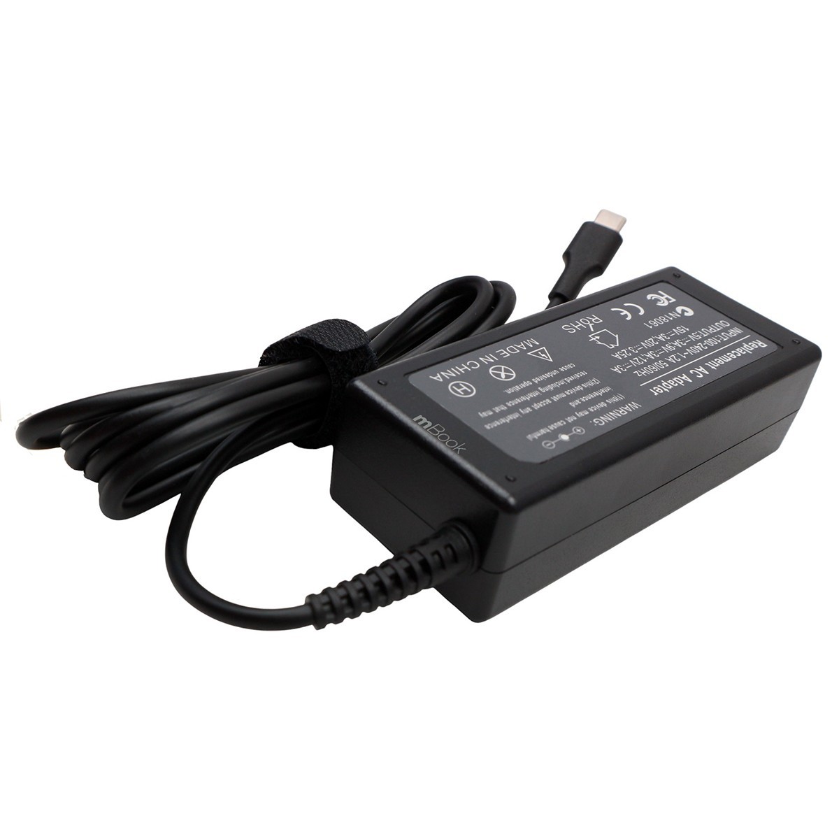 Fonte Carregador 45w P Tablet para Lenovo Yoga 910 Usb-c, 