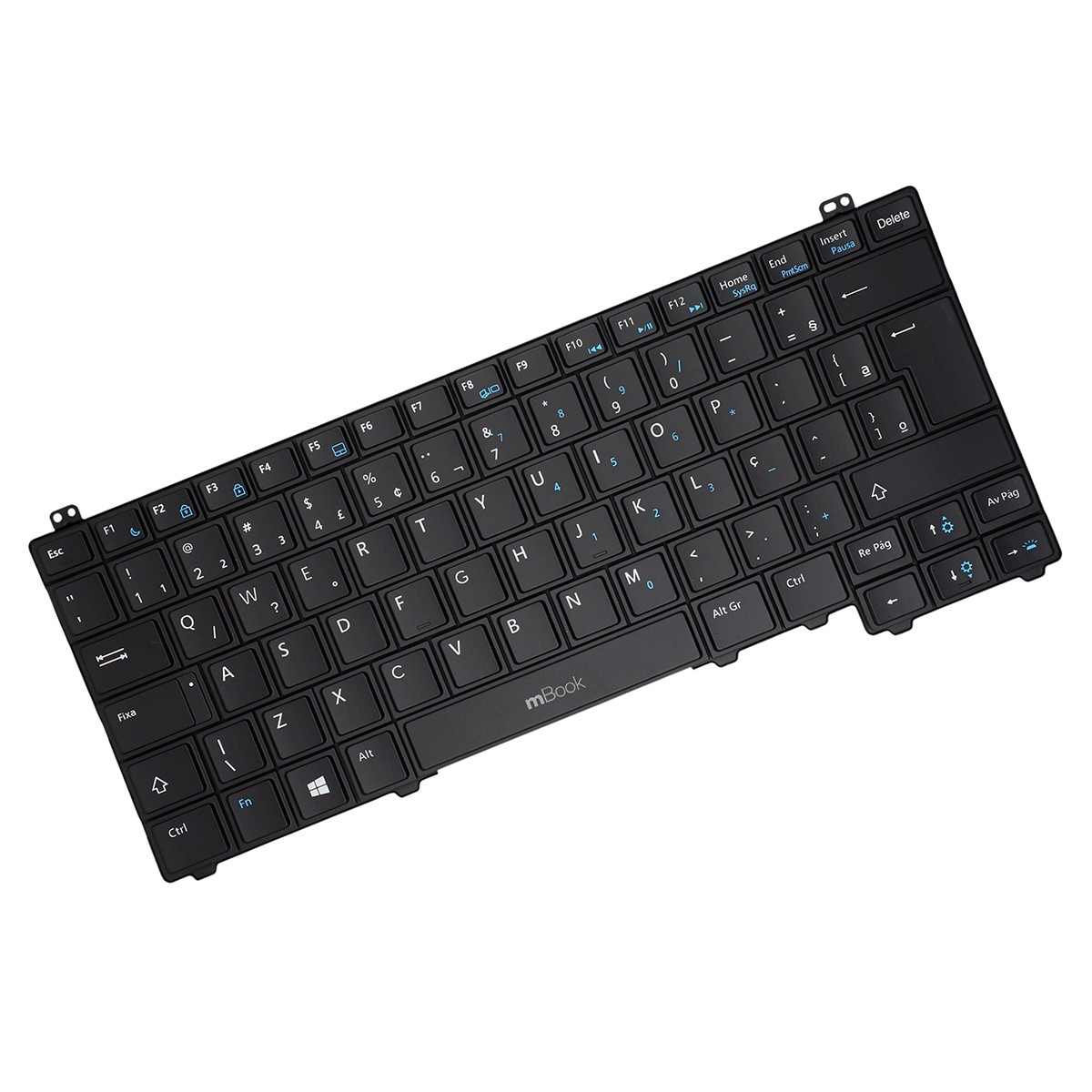 Teclado Dell 0H64XF NSK-LD1BC Retroiluminado BR Com Ç