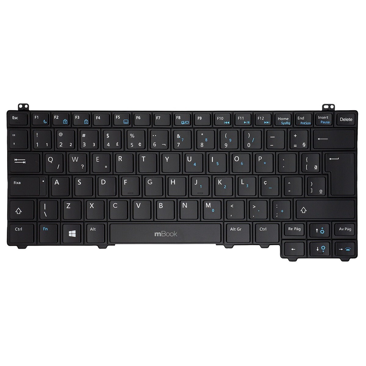 Teclado Dell PK130WQ1B00 03KK86 Retroiluminado BR Com Ç, 