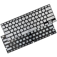 Teclado Compatível com 9z.nfkbn.c01 Prata US Led, 