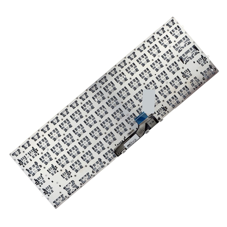 Teclado Compatível com 9z.nfkbn.c01 Prata US Led, 