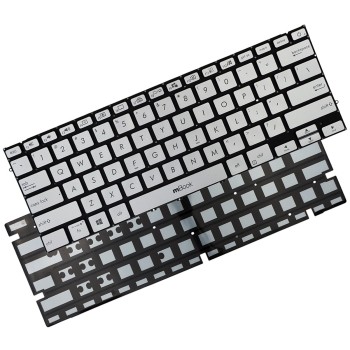 Teclado para Asus ZenBook UX431FA-EH55 Prata US Led, 
