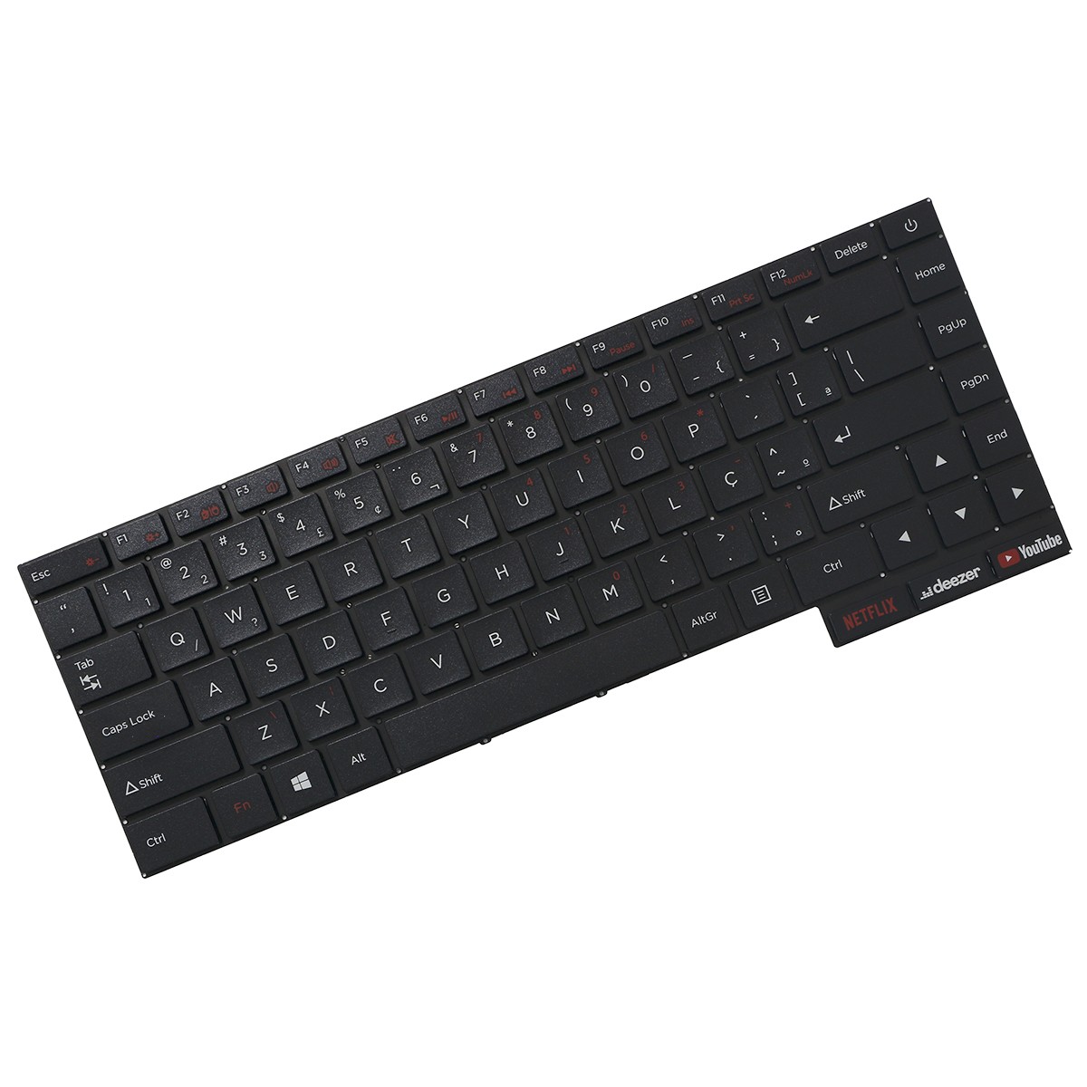 Teclado para Positivo SCDY-315-18 XK Com Botão Netflix, 