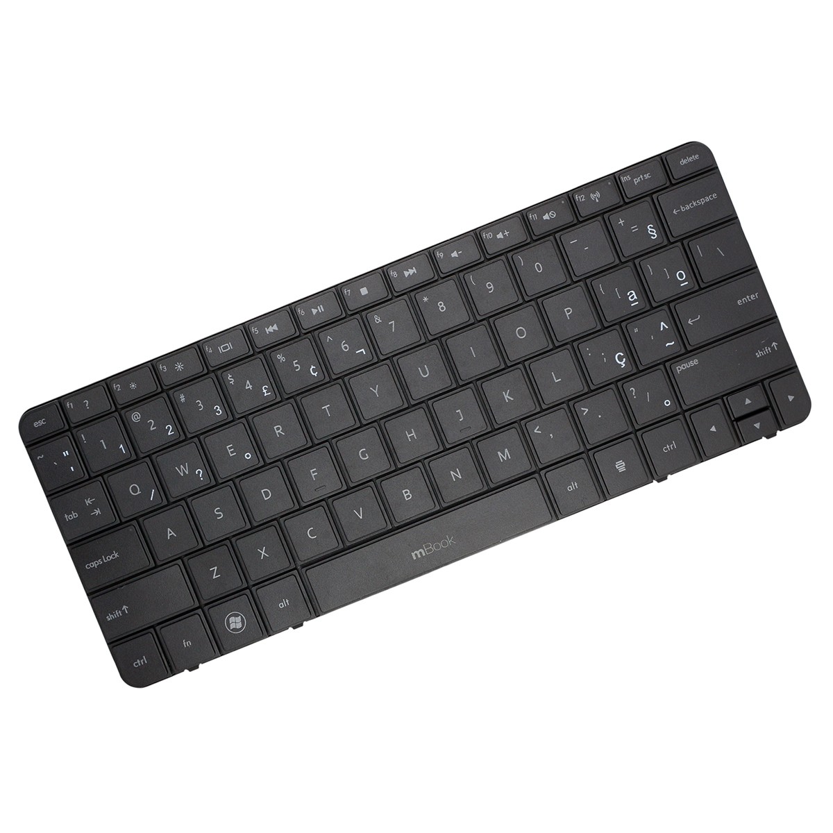 Teclado Hp Mini 110-3000 110-3100 Cq10-400 Com Ç 606618-201, 
