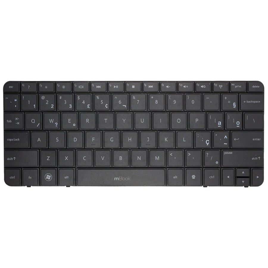 Teclado Hp Mini 110-3000 606618-201 606618-001 608769-001 Br, 