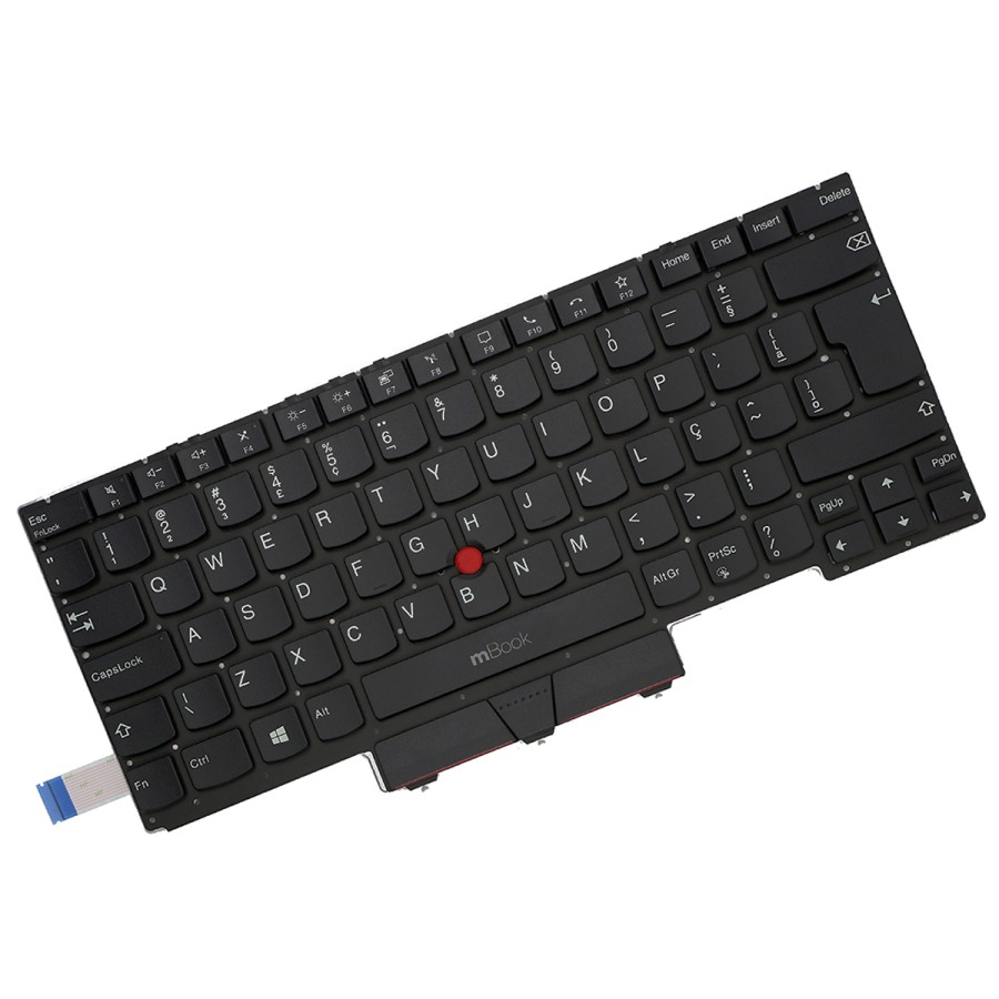 Teclado para Lenovo Type 20T6 20T7 20TA ABNT BR Ç