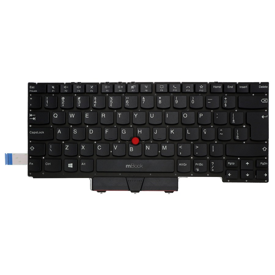 Teclado para Lenovo Type 20TA 20TB ABNT BR Ç