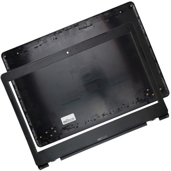 Carcaça Tampa Traseira e Moldura para Dell fa24z000100, 