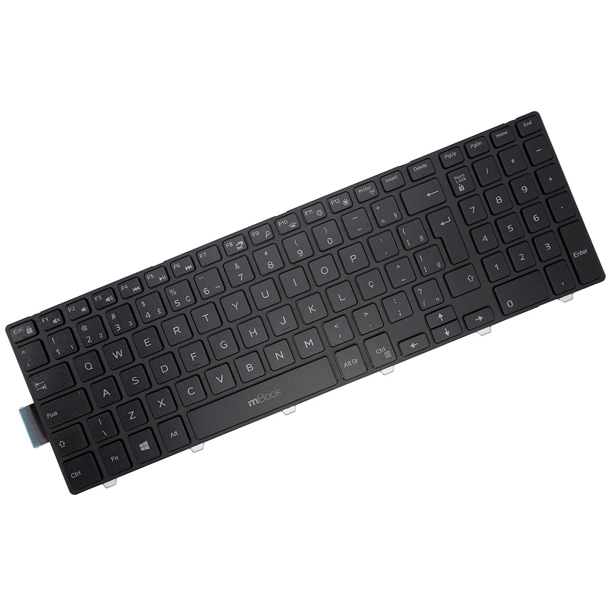 Teclado pra Dell Inspiron compatível com PN 0KPP2C, 