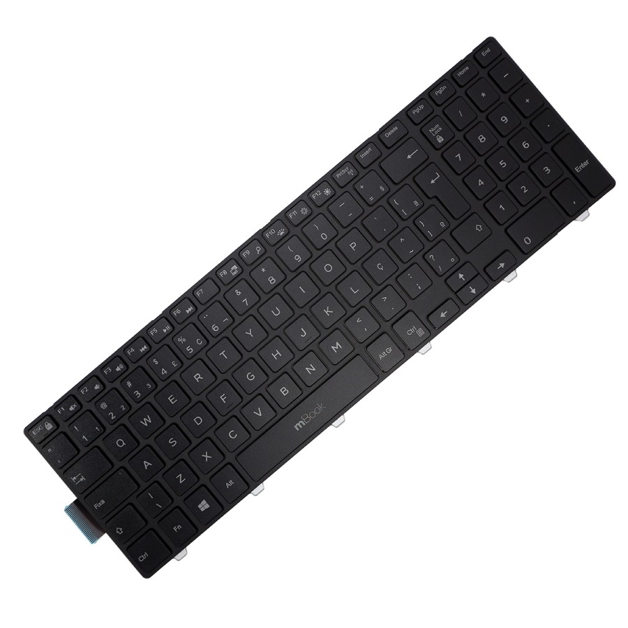 Teclado P/ Dell Kpp2c 0kpp2c Pk1313g1a00 Nsk-lr0sc Br Com Ç