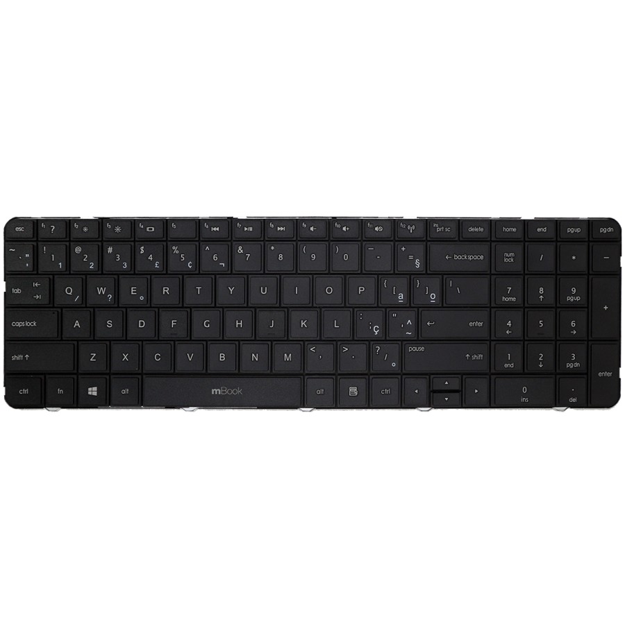 Teclado para HP Pavilion G7-2000 G7-2100 G7-2240 Br Com Ç, 