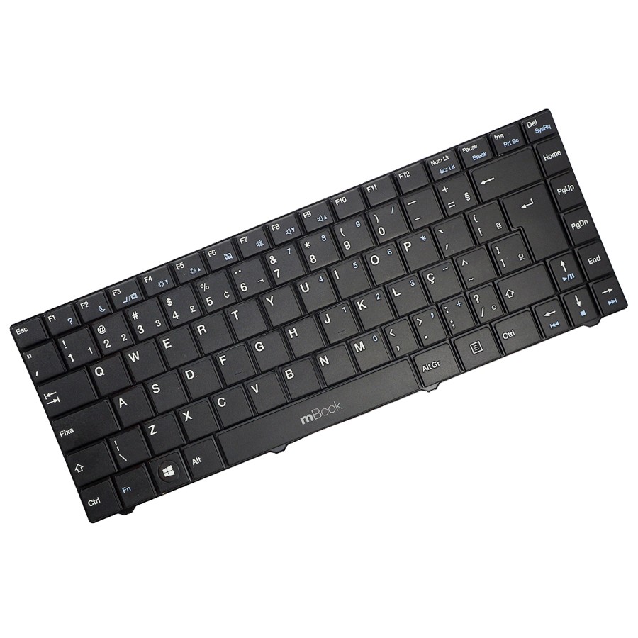 Teclado para Itautec Infoway compatível com MP-09P88PA-C58, 