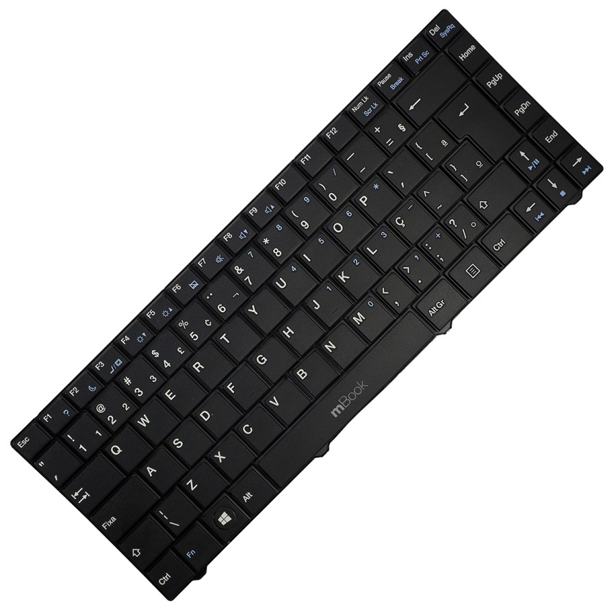 Teclado para Itautec Infoway compatível com MP-09P88PA-C58, 