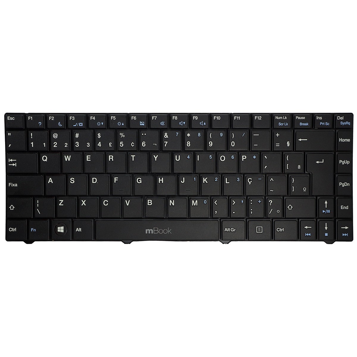 Teclado Para Philco 14f 14e 14l BR com Ç, 